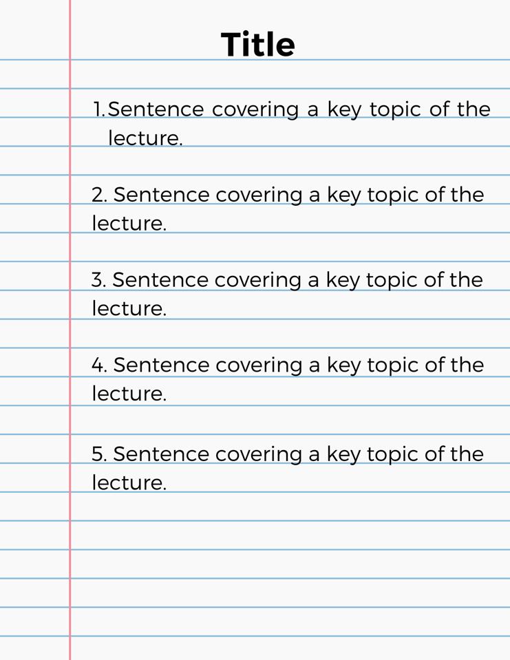 Note-taking & Study Hacks for High School